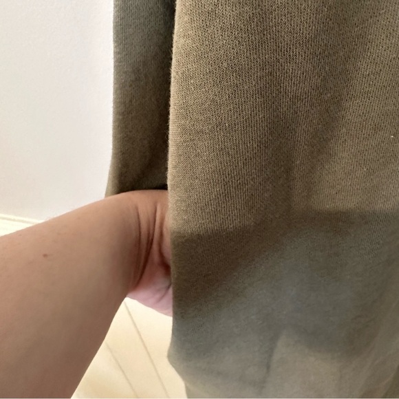 BlankNYC Women’s Soft Home Body Duster Coat in Army Olive Green Size XL NWT - Picture 6 of 9